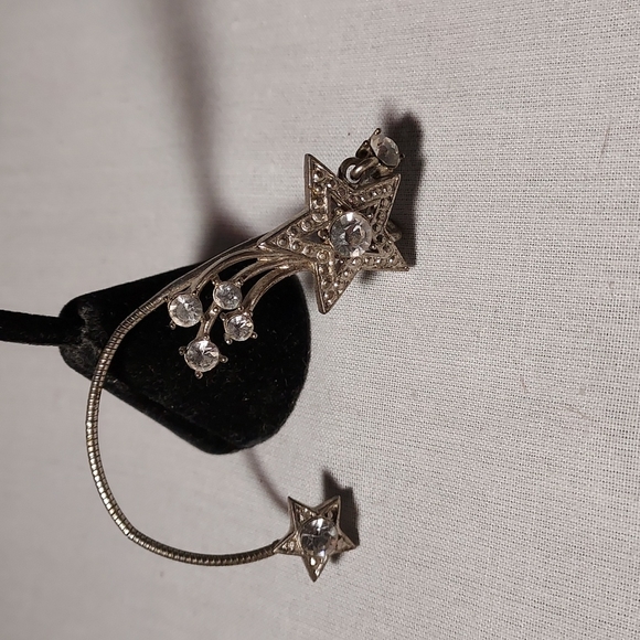 Avon Vintage Ear Cuff Silver Tone - Picture 6 of 6